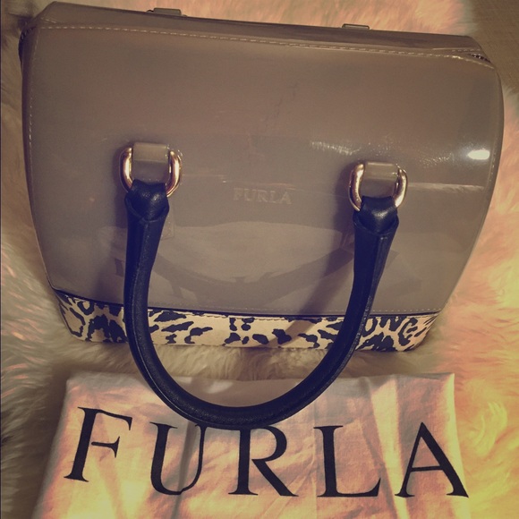 Furla CandyBag SmallLeopard Bottom(LTD)