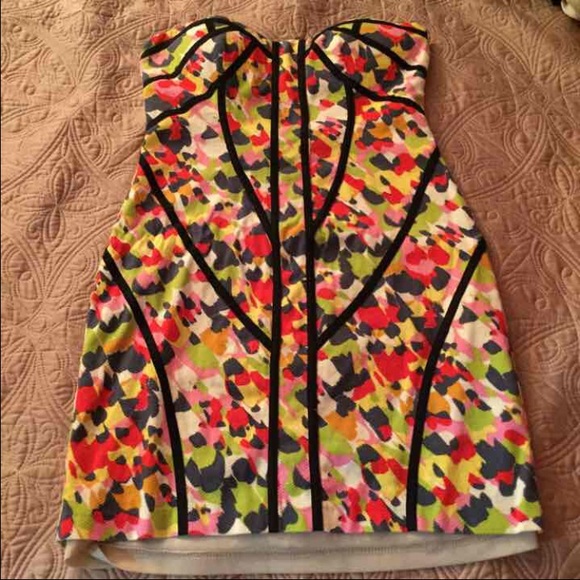 Strapless dress