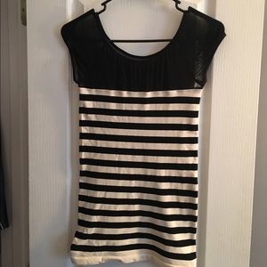 BEBE striped top