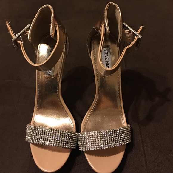 Gold Steve Madden Heels