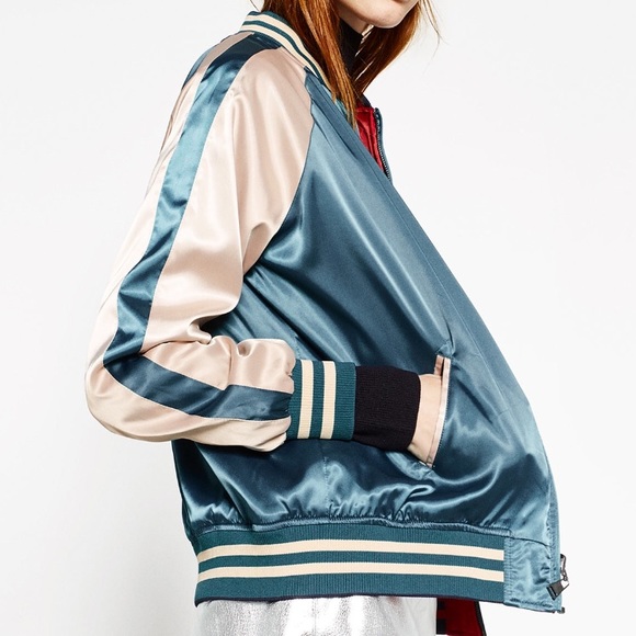 ZARA reversible bomber jacket - Picture 2 of 4