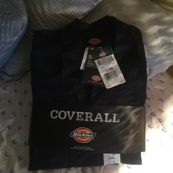 New with tags. Large Navy Dickie Coveralls.