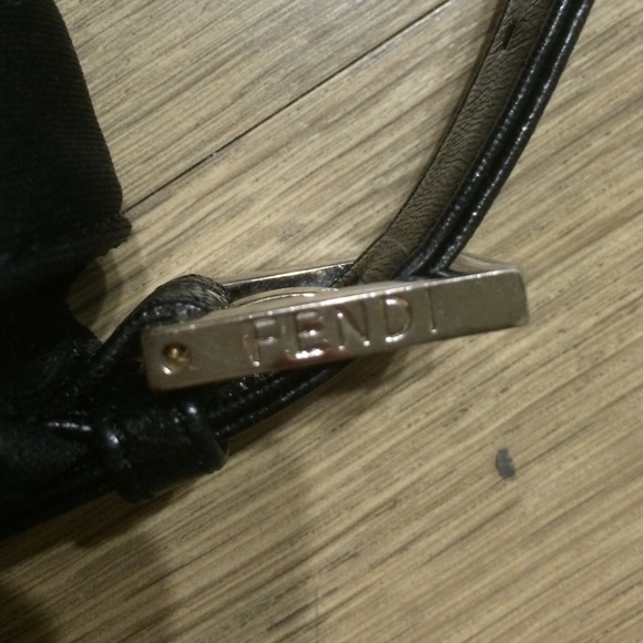 HP 🎉 Fendi Black Baguette with Silver Hardware - Picture 6 of 8