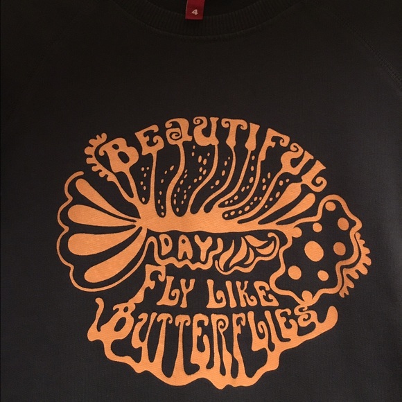 Dark Grey Fitted Sweatshirt - Picture 2 of 4