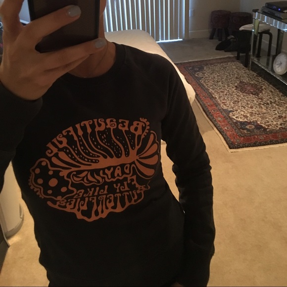 Dark Grey Fitted Sweatshirt - Picture 4 of 4