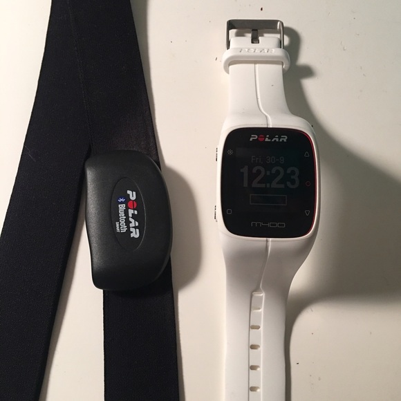 Polar M400 with Heartrate Strap