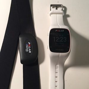 Polar M400 with Heartrate Strap