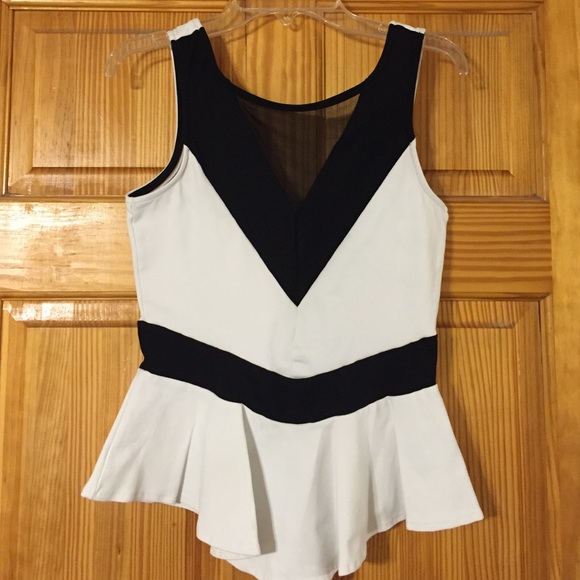 Bebe Peplum Top