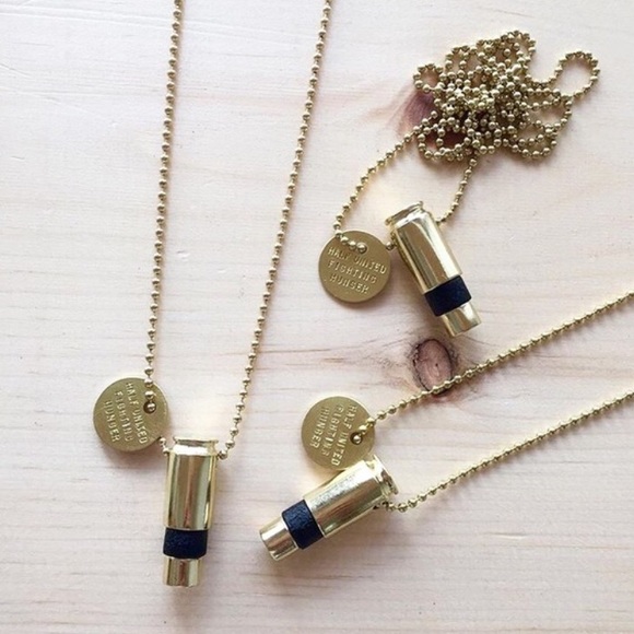 Fighting Hunger Bullet Necklace - Picture 1 of 4