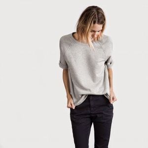 Everlane Women's Tunic Sweatshirt Grey L