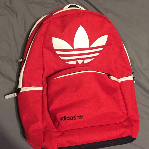 Adidas Red Backpack