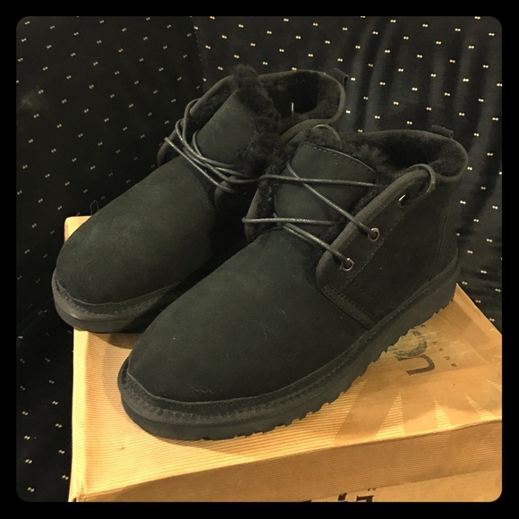 ugg neumel mens black