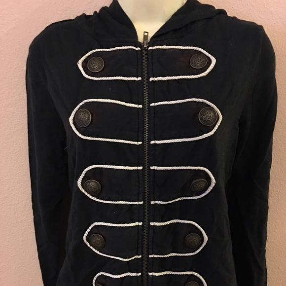 Military Zipper Sweater