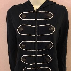Military Zipper Sweater