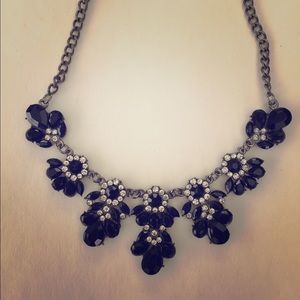 Black Rhinestone Necklace. Great piece!
