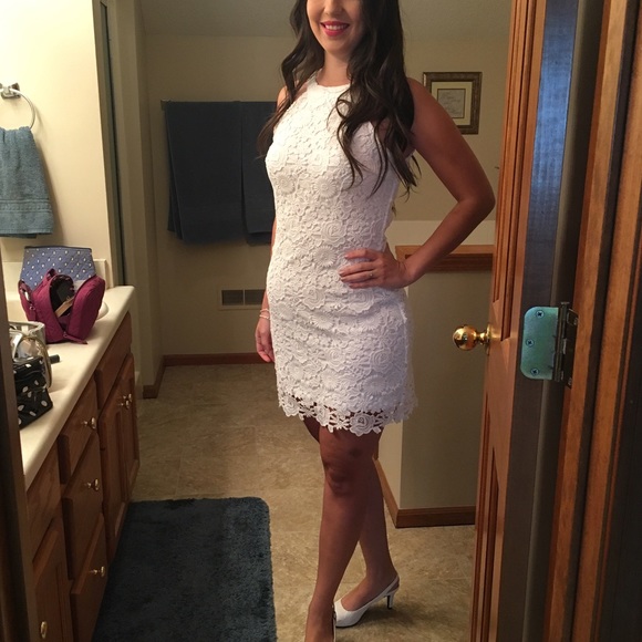 White dress
