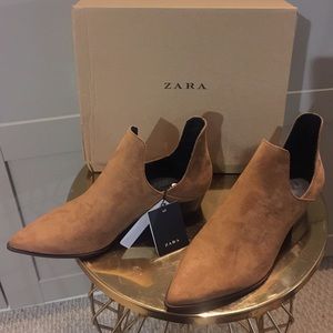 ZARA Cutout Boots