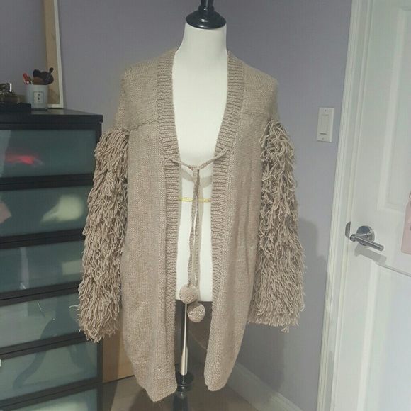 Figue Alpaca Fringe-trimmed cardigan