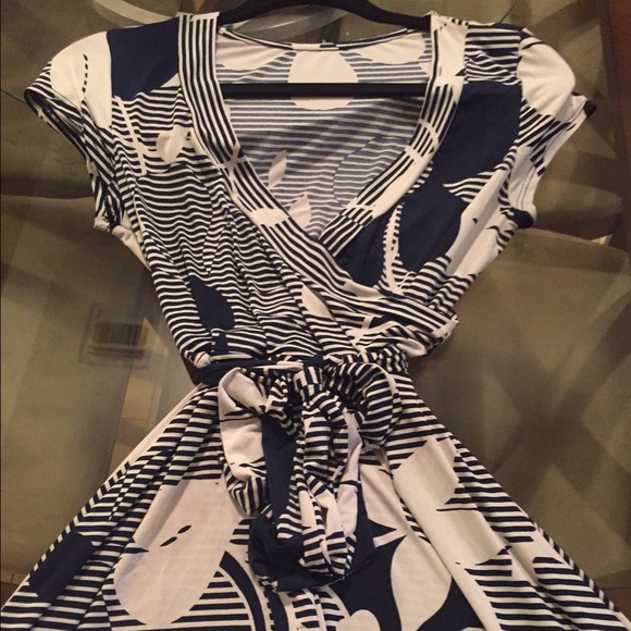 Cap sleeve Maxi Wrap Dress