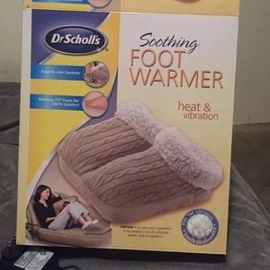 Dr scholl's soothing foot warmer