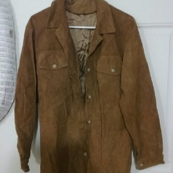 ITALIAN SUEDE Men's vintage button down