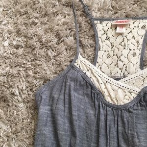 Gray Romper