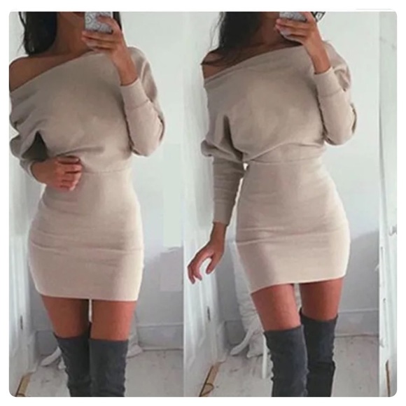 Dresses & Skirts - Fab Mini Sweater Dress