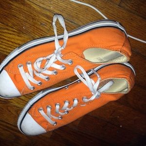 Orange converse