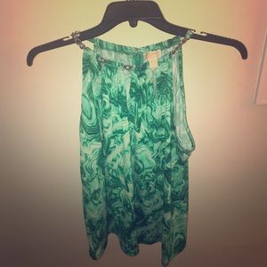 Michael Kors chain detail shirt