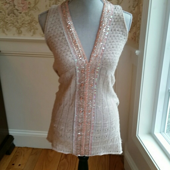 Free People sleeveless sweater
