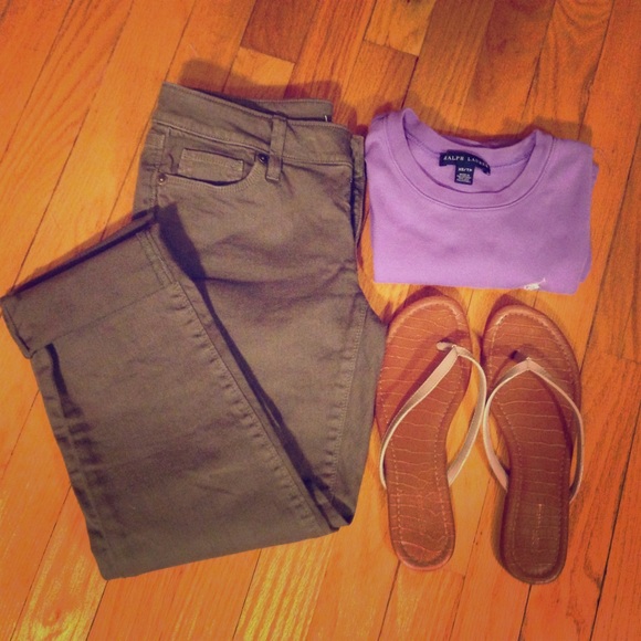 LOFT Pants - Loft cropped pants