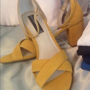 Gorgeous Steve Madden for Stitch Fix golden shoes
