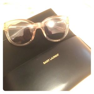 Brand new YSL sunglasses with YSL leather case