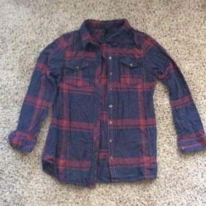 Full Tilt Fitted Flannel -Medium
