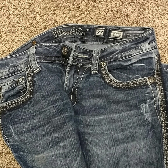 Miss Me Detailed Skinny Jeans - Picture 2 of 2