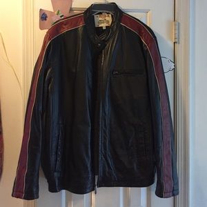Men's Leather Jacket Wilsons Leather Size Large