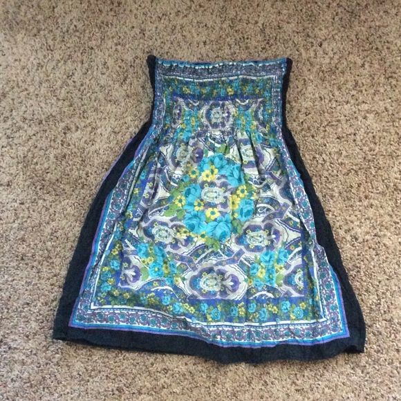 Forever 21 Stretchy Babydoll Tube Top - Medum