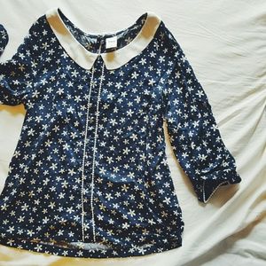 Daisy Peter Pan collar darling blouse