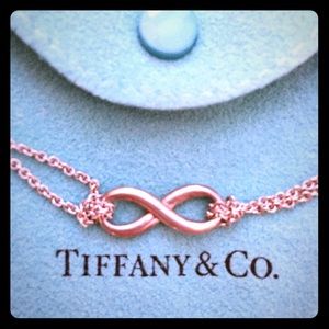 Authentic Tiffany and Co Infinity Necklace