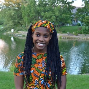 Floral  Ankara Headwrap