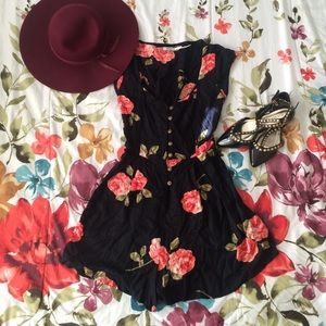 ON HOLD*final reduction* Kimchi Blue floral romper