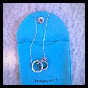 Authentic Tiffany and Co Interlocking Rings