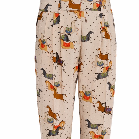 Paul & Joe animal horse pants 6 8