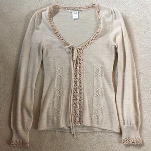 EUC Size small Nanette Lepore wool sweater.
