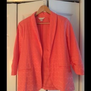 Coral blazer