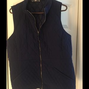 Navy blue Talbots vest.
