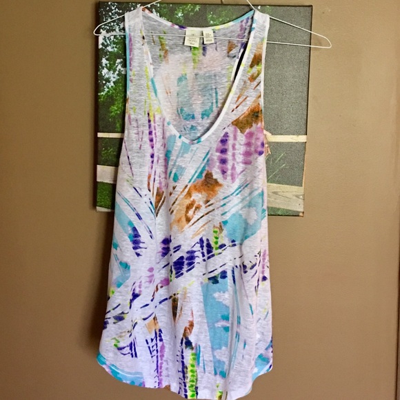 Never worn sleeveless summer top size m - Picture 1 of 4