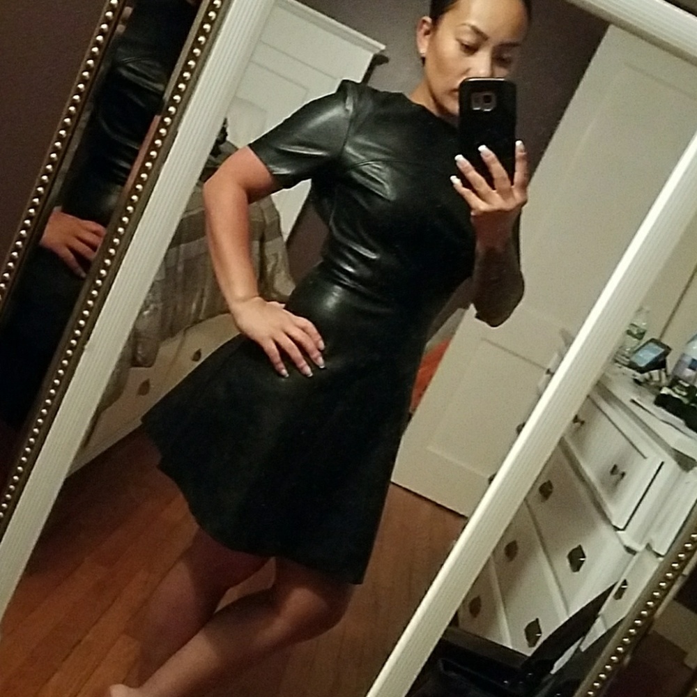 Peplum Mini Dress