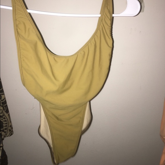 Olive American apparel one piece - Picture 2 of 4