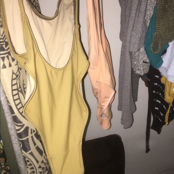 Olive American apparel one piece - Picture 3 of 4